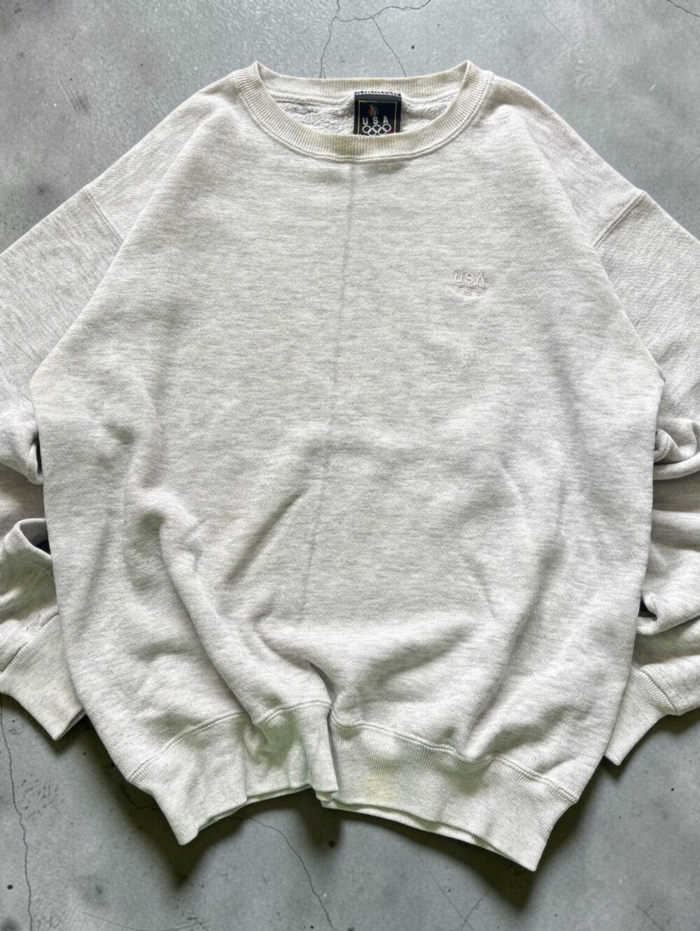 Vintage 90s Olympics Team USA Blank Crewneck Pullover Sweatshirt Sz Mens Medium